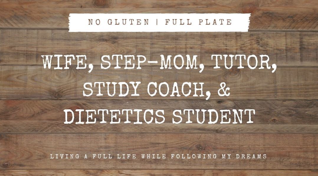 No Gluten | Full Plate - Living a full life while following my dreams