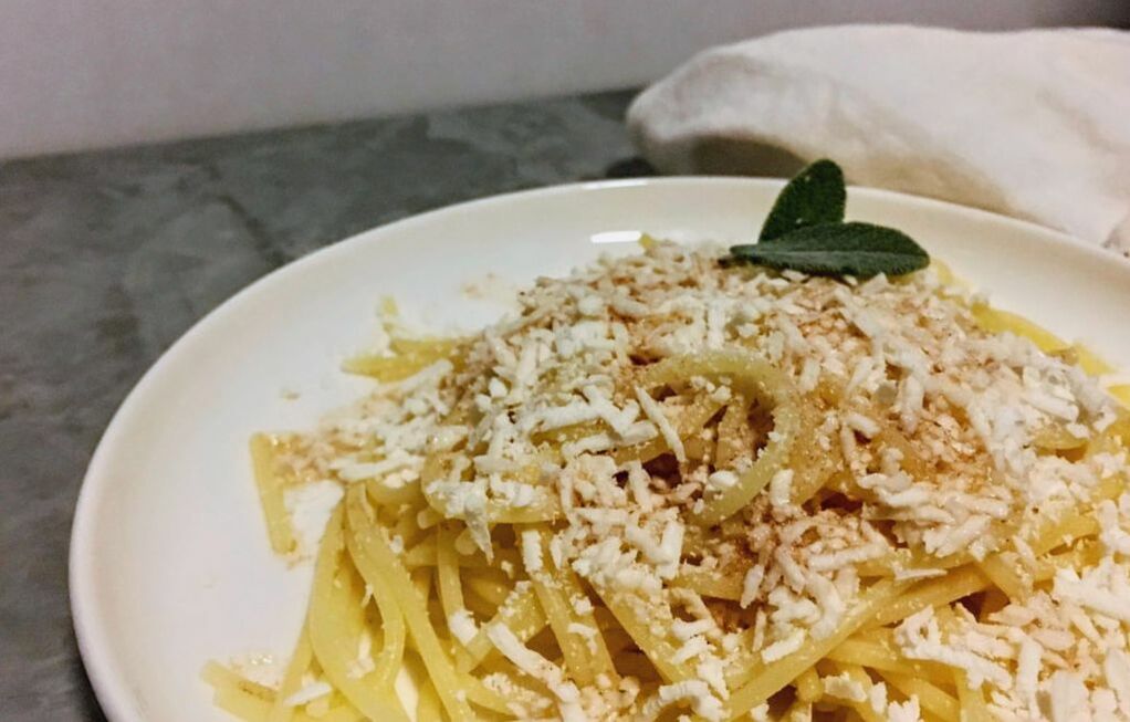 No Gluten | Full Plate - Brown Butter & Mizythra Pasta Recipe