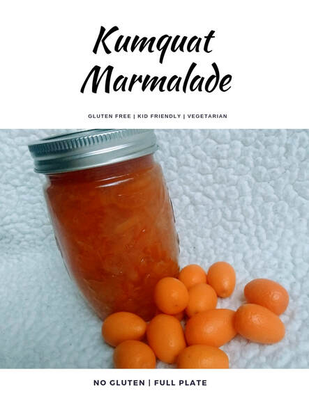 No Gluten | Full Plate - Kumquat Marmalade Recipe